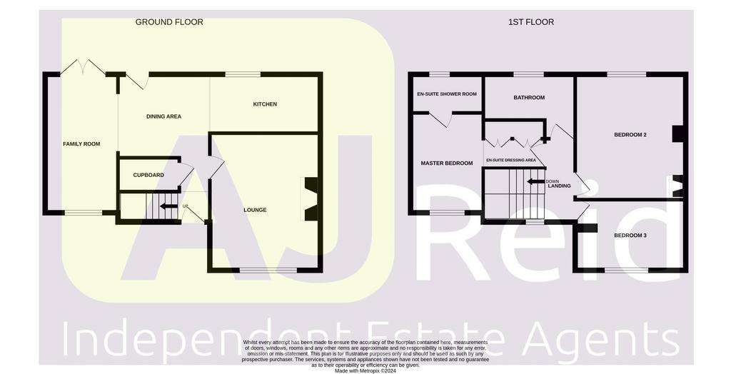 3 bedroom country house for sale - floorplan