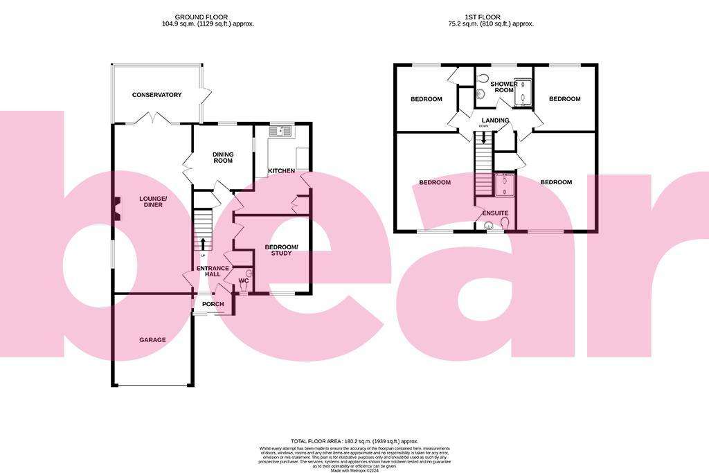 5 bedroom detached house for sale - floorplan