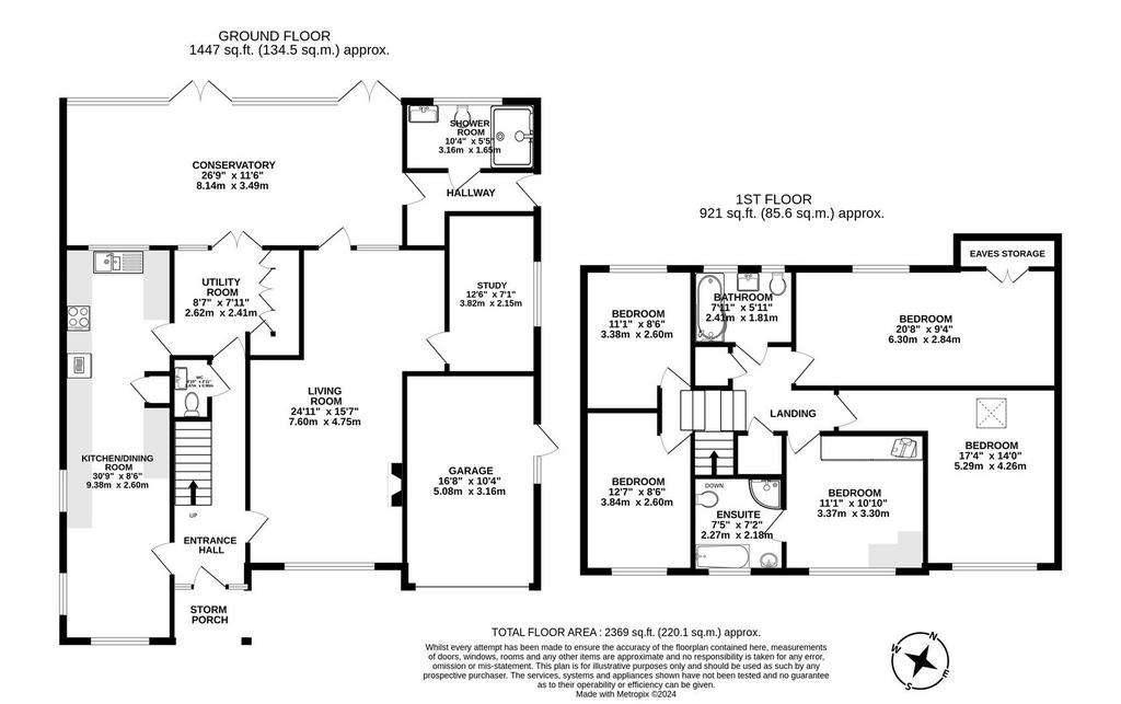 5 bedroom detached house for sale - floorplan