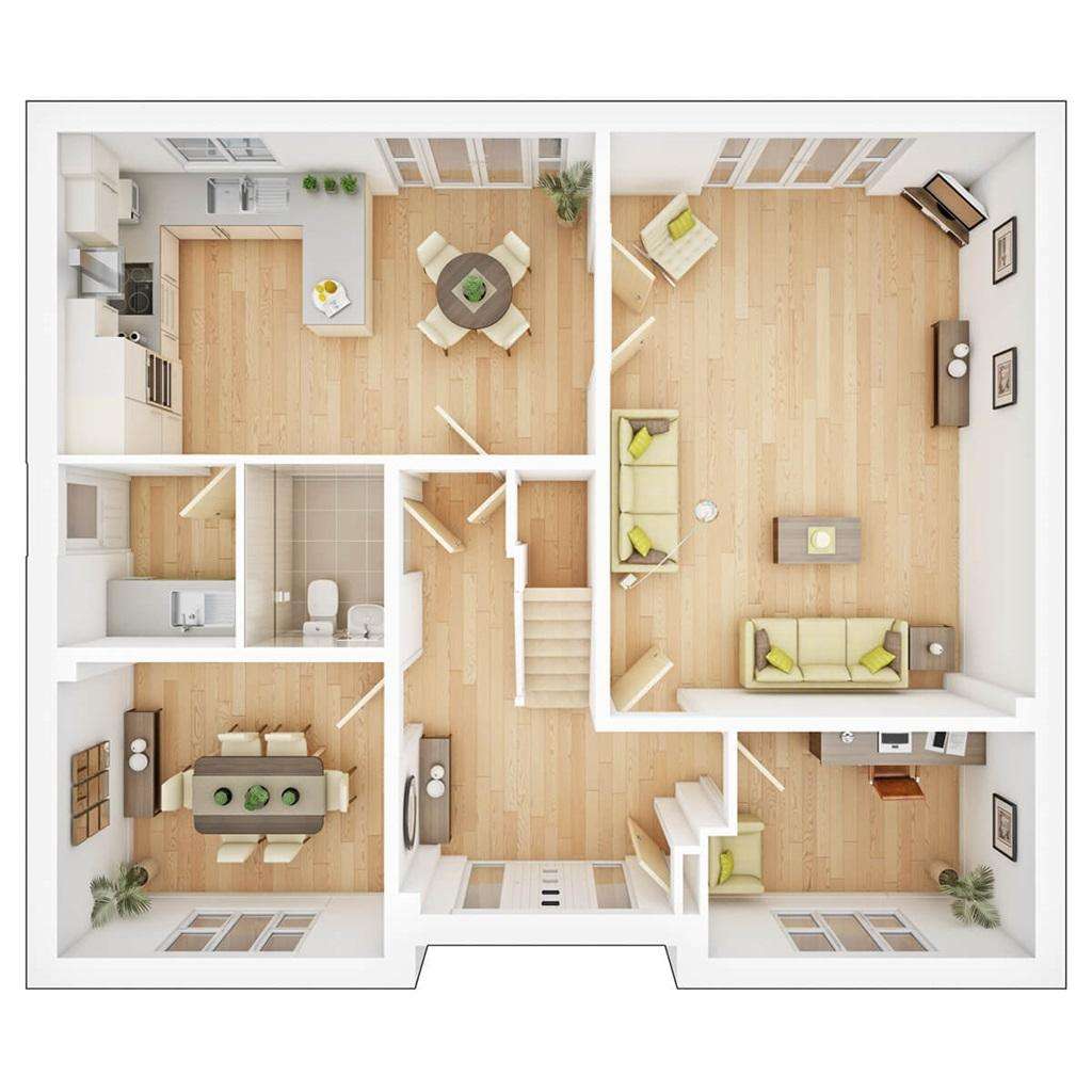 5 bedroom detached house for sale - floorplan