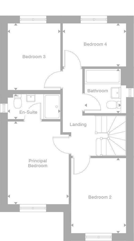 4 bedroom detached house for sale - floorplan