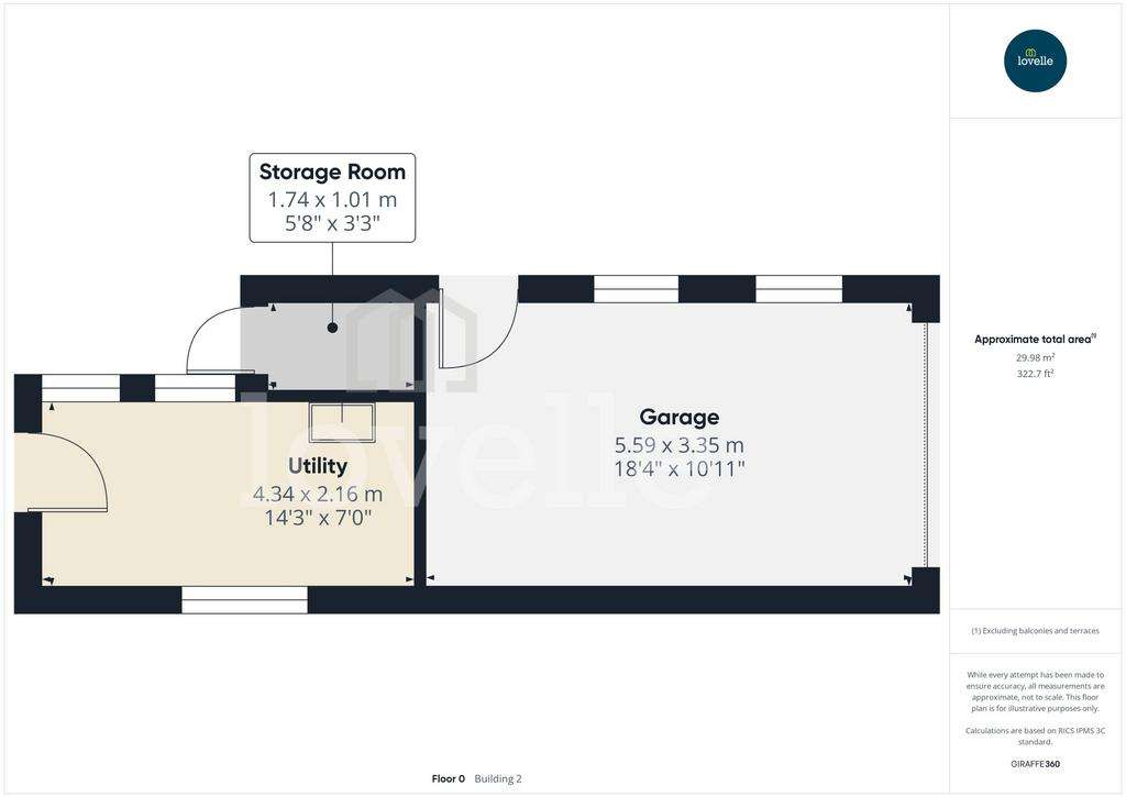 3 bedroom semi-detached house for sale - floorplan