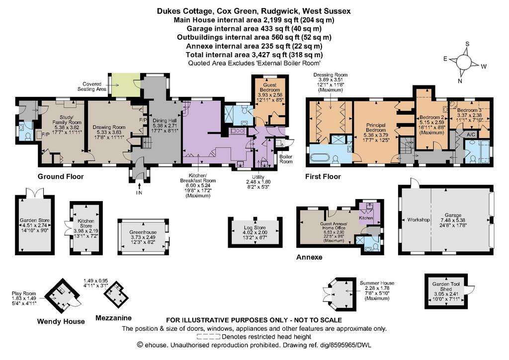 5 bedroom detached house for sale - floorplan