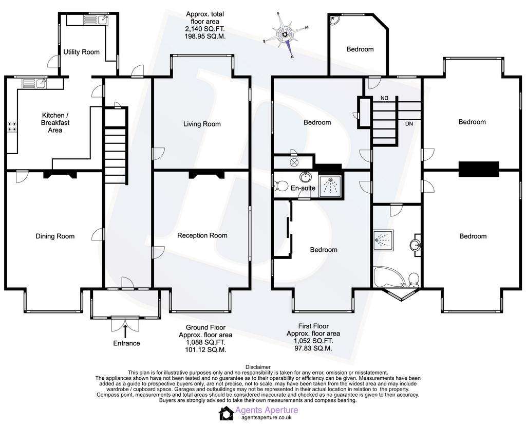 5 bedroom detached house for sale - floorplan