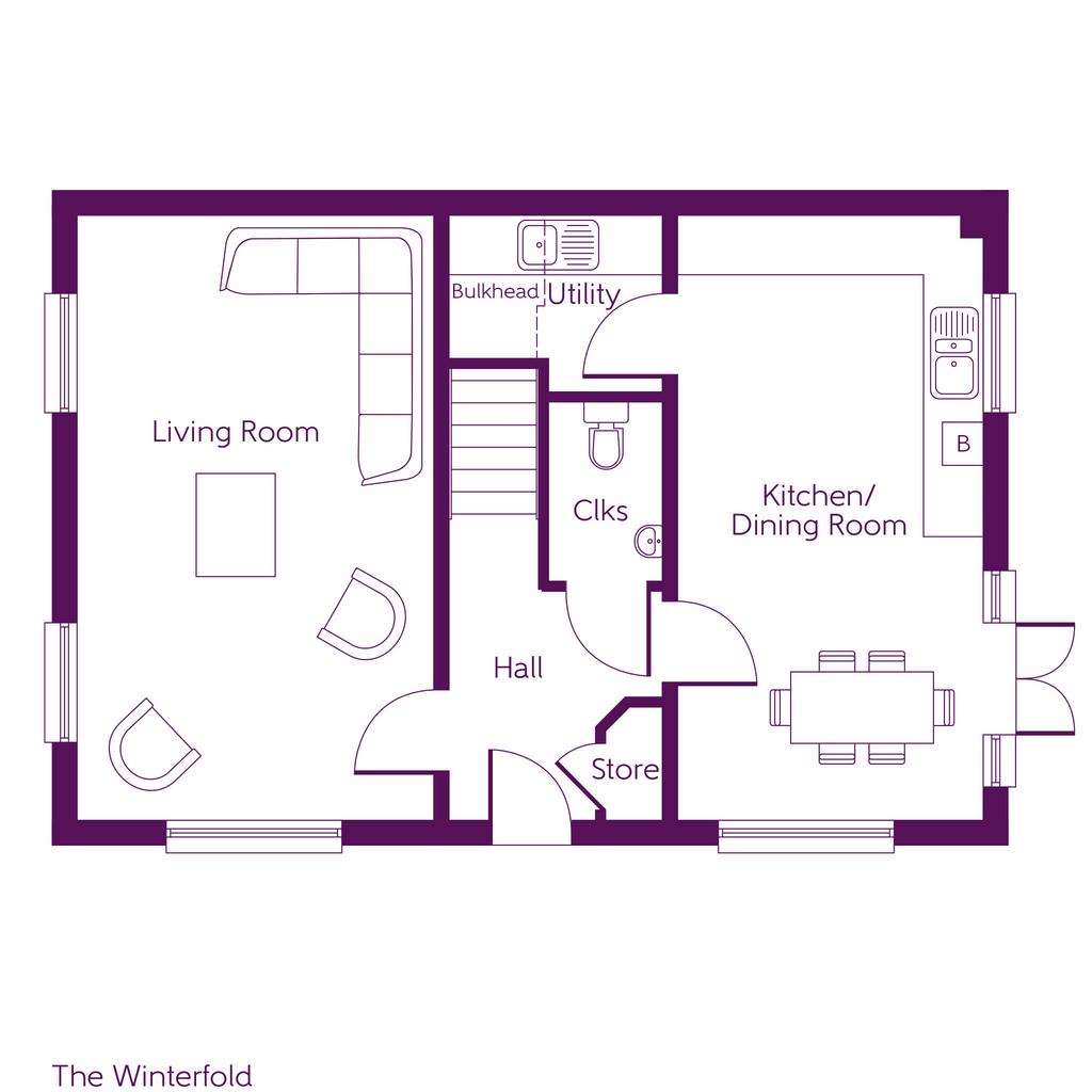 4 bedroom detached house for sale - floorplan