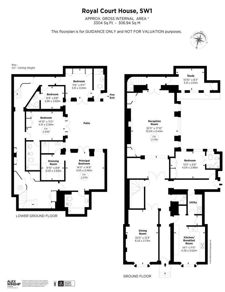 5 bedroom flat for sale - floorplan