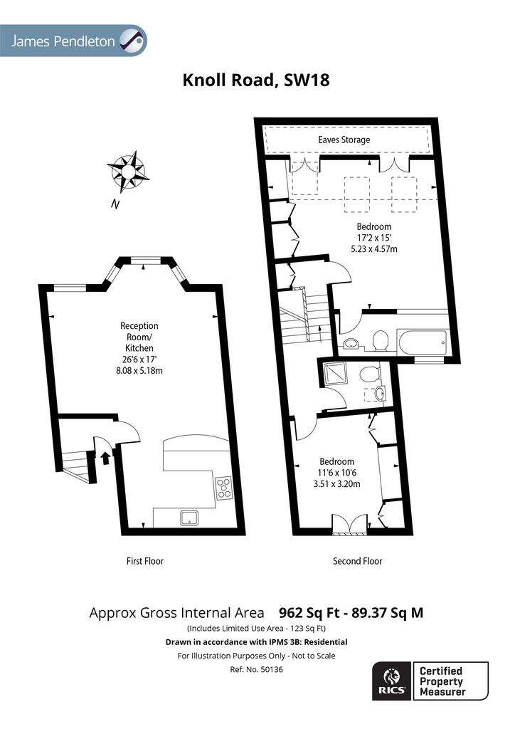 2 bedroom flat for sale - floorplan