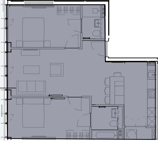 2 bedroom flat for sale - floorplan