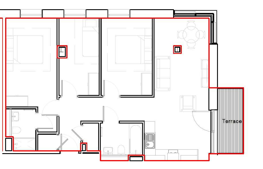 3 bedroom flat for sale - floorplan