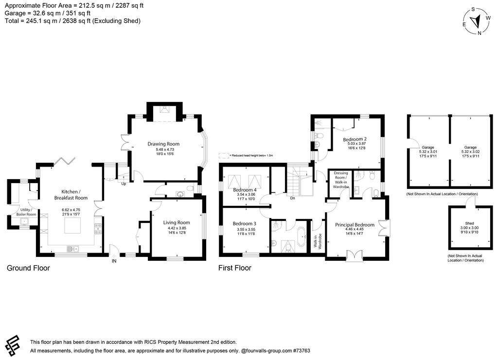 4 bedroom detached house for sale - floorplan