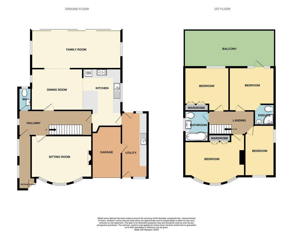 4 bedroom detached house for sale - floorplan