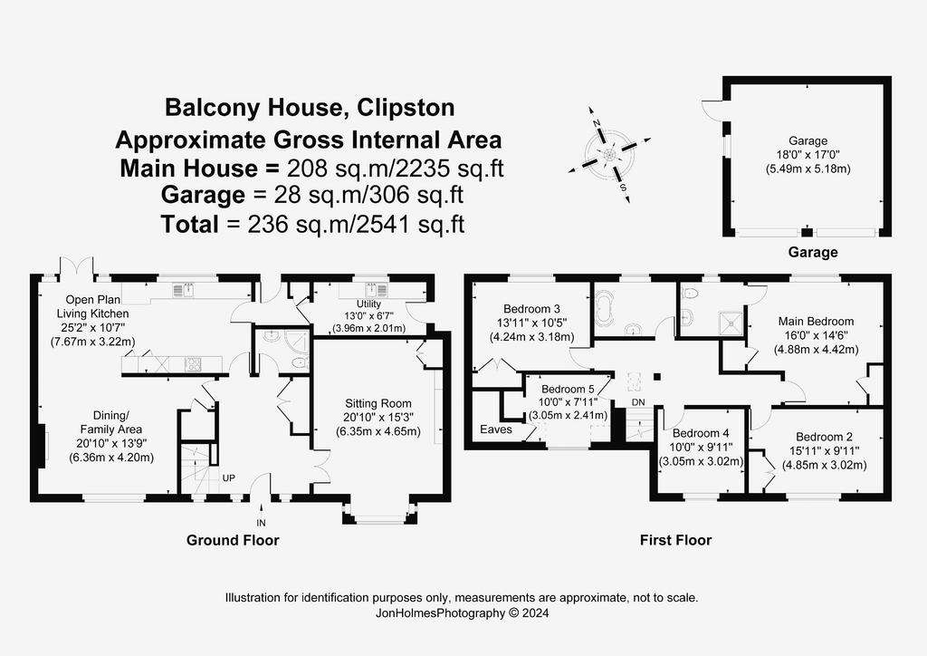 5 bedroom detached house for sale - floorplan