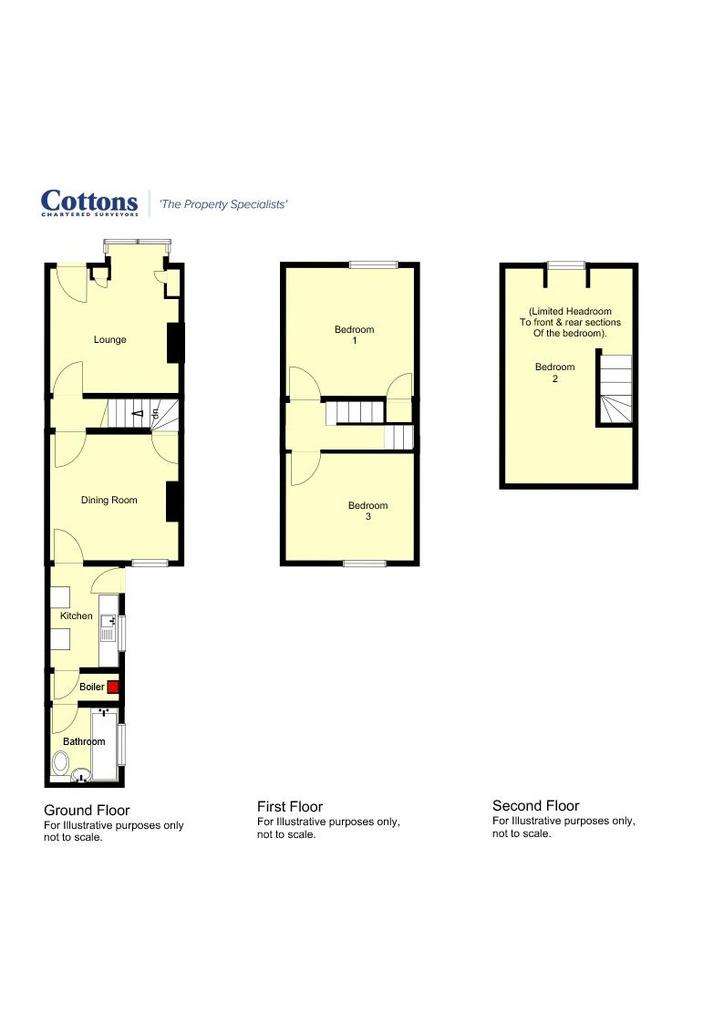 3 bedroom terraced house to rent - floorplan