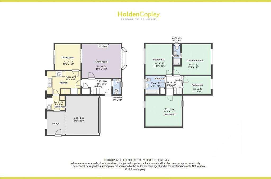 4 bedroom detached house for sale - floorplan