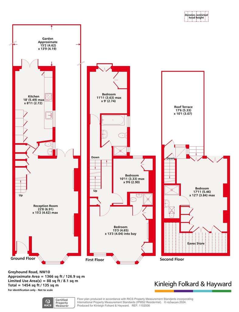 4 bedroom house to rent - floorplan