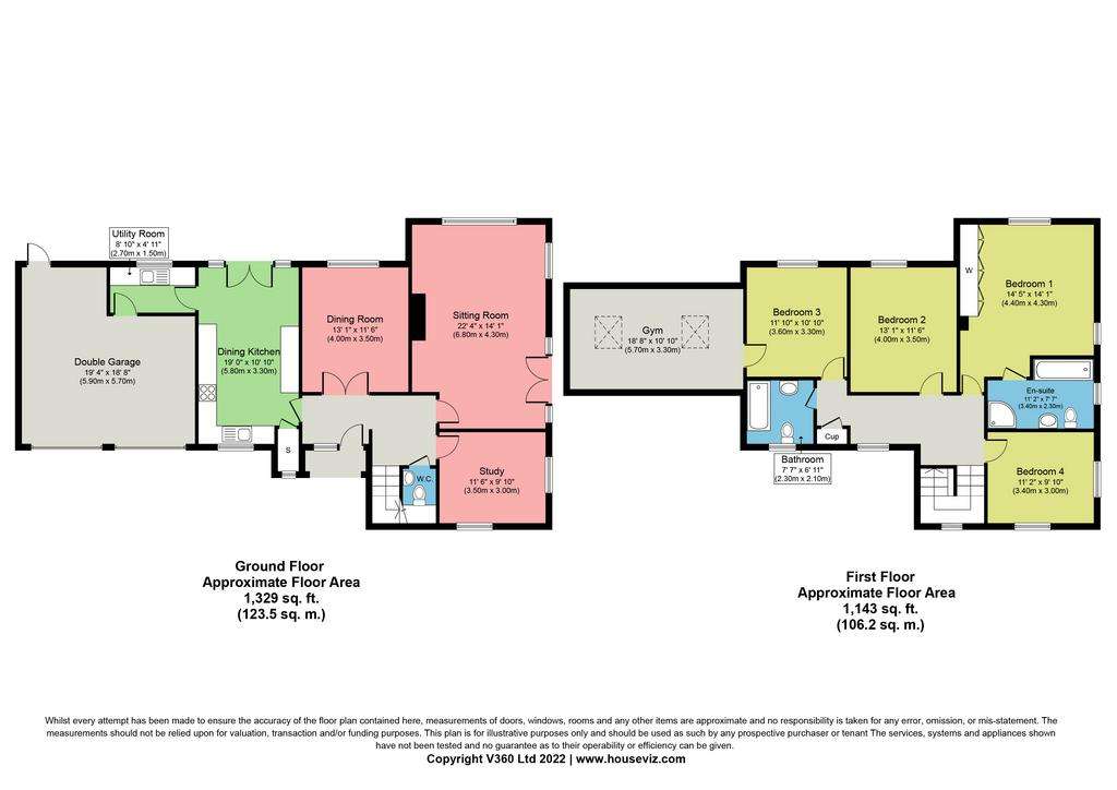 4 bedroom detached house for sale - floorplan