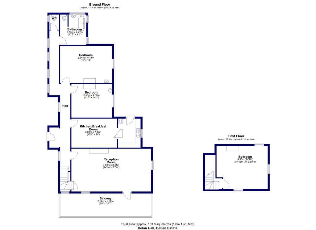 4 bedroom detached house for sale - floorplan