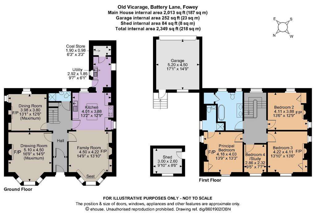 4 bedroom detached house for sale - floorplan