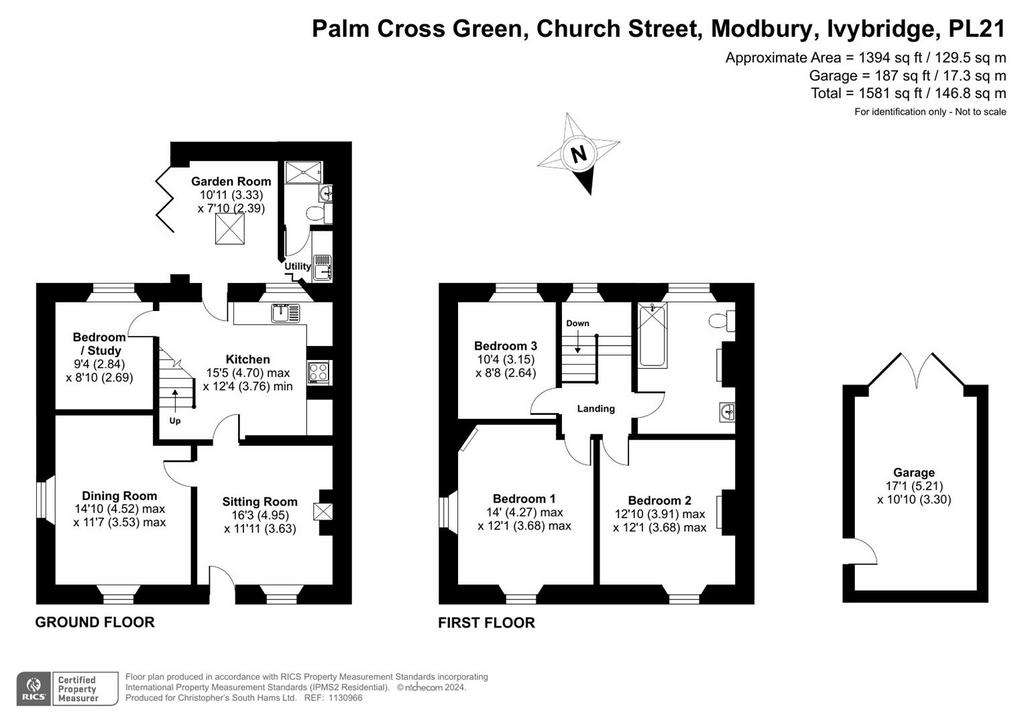 4 bedroom semi-detached house for sale - floorplan