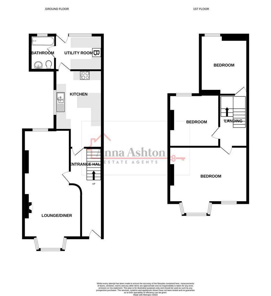 3 bedroom semi-detached house for sale - floorplan