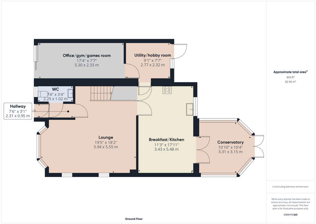 4 bedroom detached house for sale - floorplan