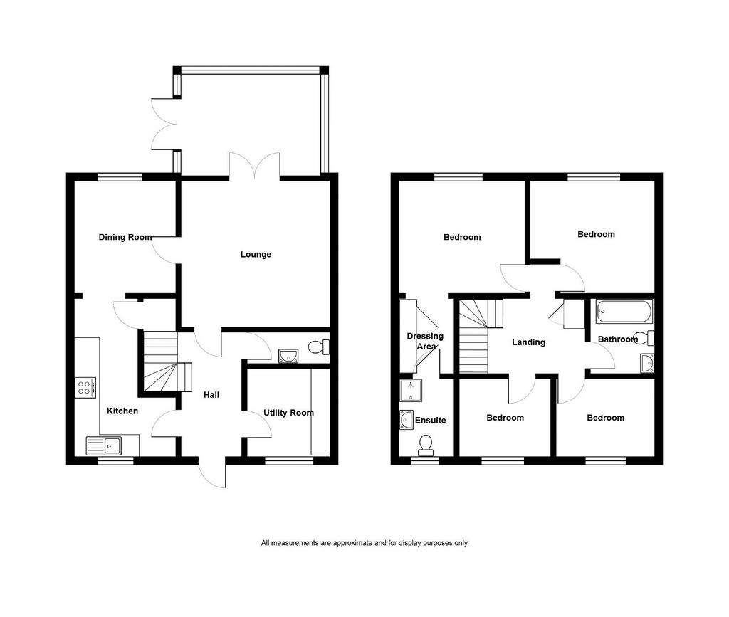 4 bedroom semi-detached house for sale - floorplan