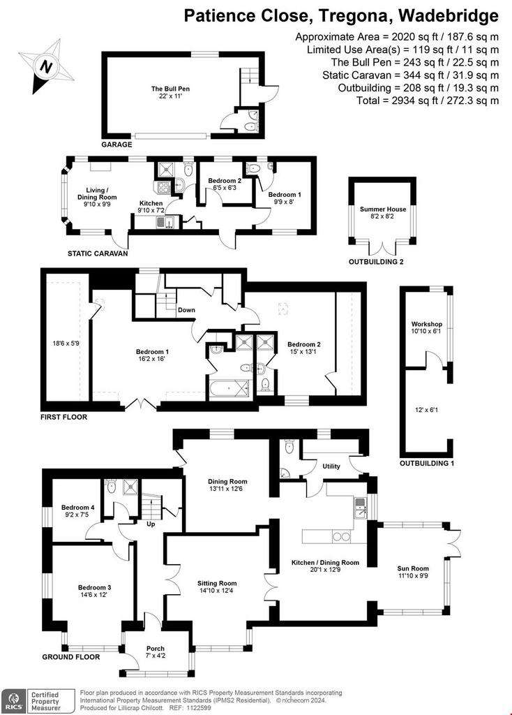 4 bedroom detached house for sale - floorplan