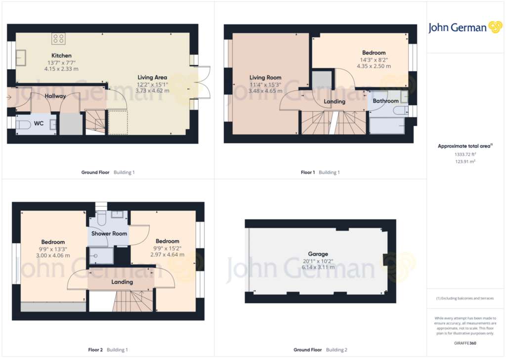 4 bedroom town house for sale - floorplan