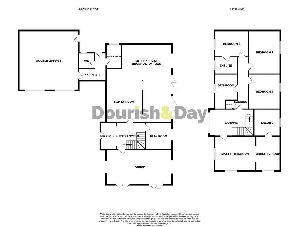 4 bedroom detached house for sale - floorplan