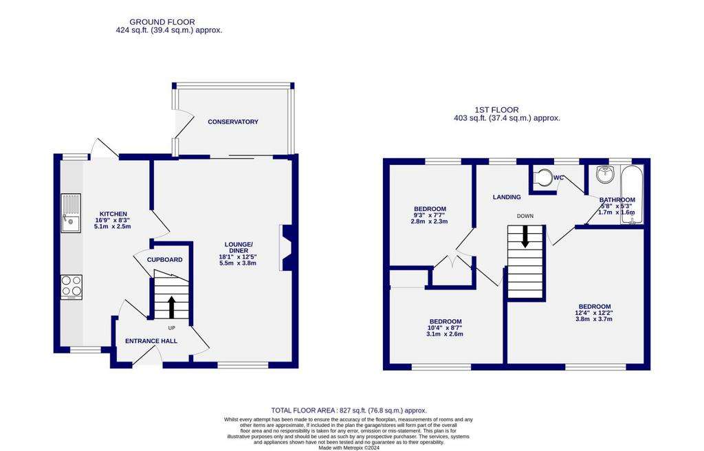 3 bedroom terraced house for sale - floorplan