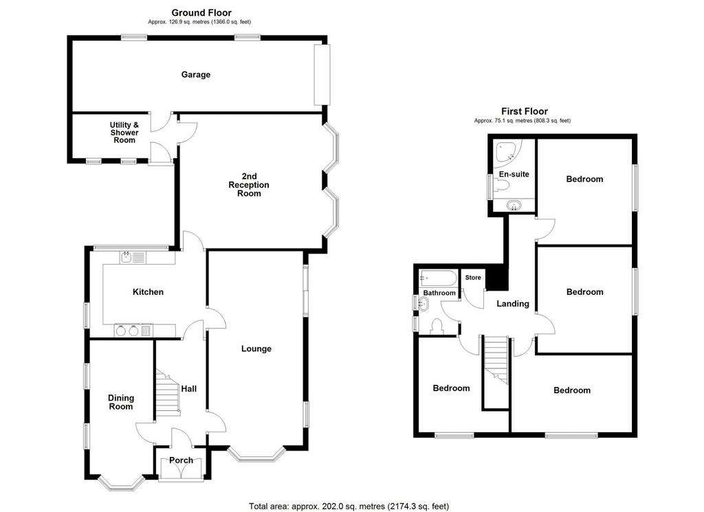 4 bedroom detached house for sale - floorplan