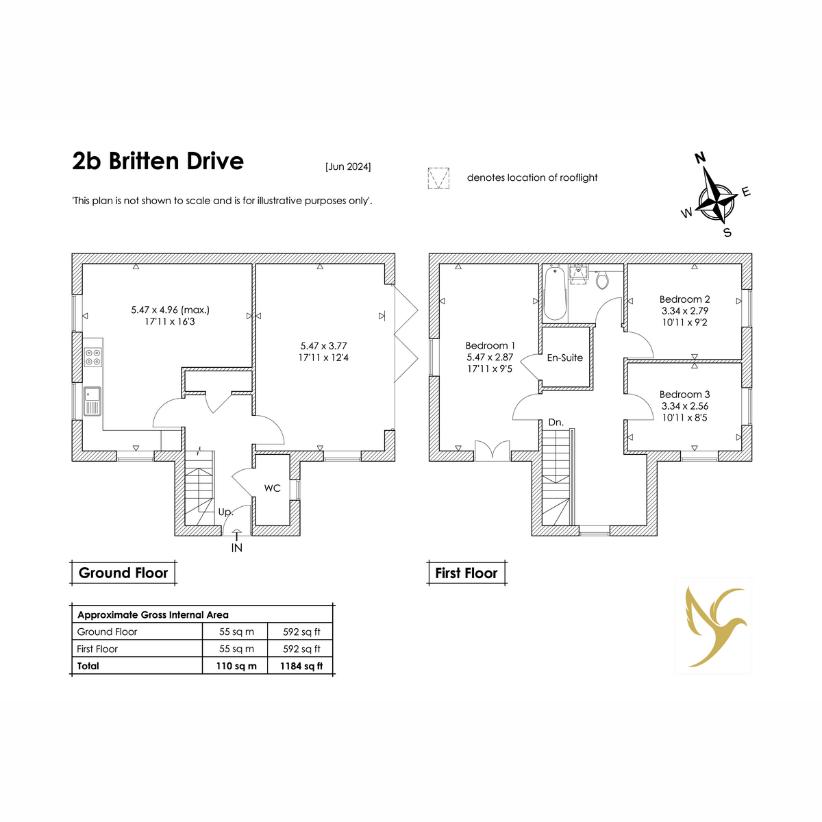 3 bedroom detached house for sale - floorplan