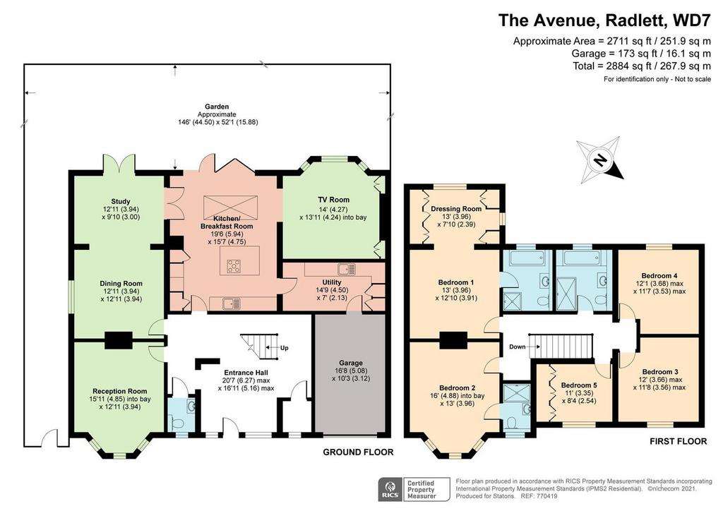 5 bedroom detached house for sale - floorplan