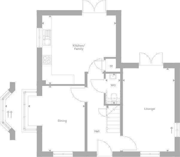 4 bedroom detached house for sale - floorplan