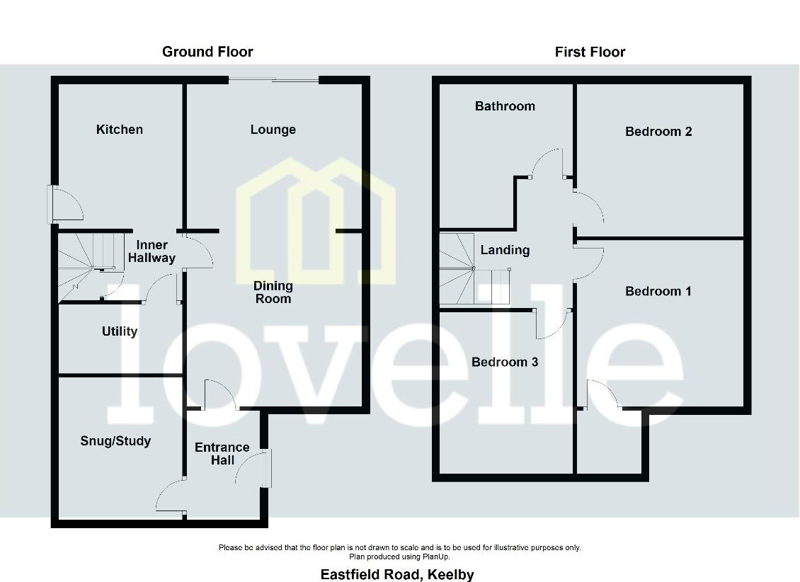 3 bedroom detached house for sale - floorplan