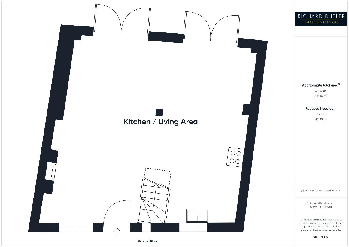 2 bedroom property for sale - floorplan