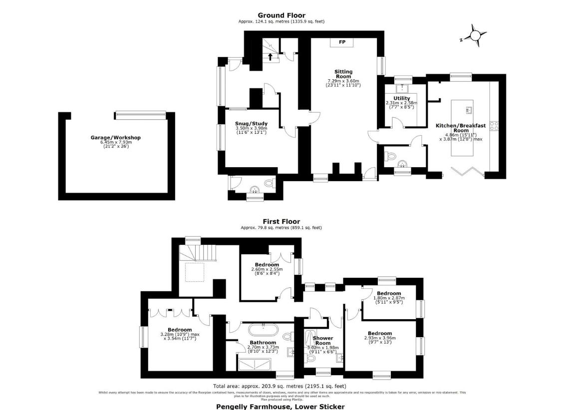 4 bedroom detached house for sale - floorplan