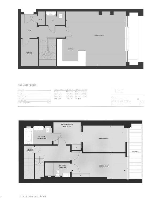 2 bedroom flat for sale - floorplan