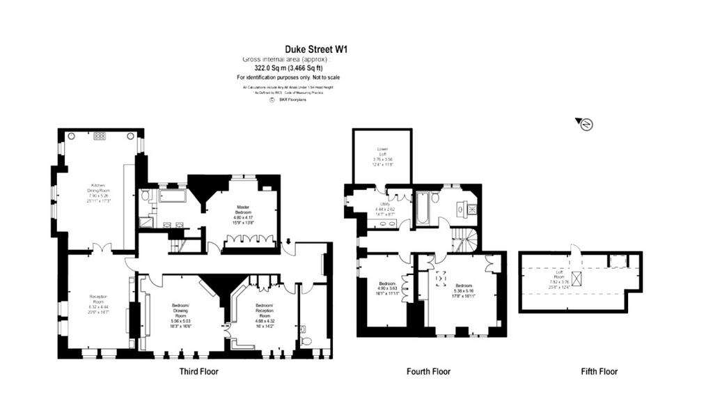 5 bedroom flat for sale - floorplan