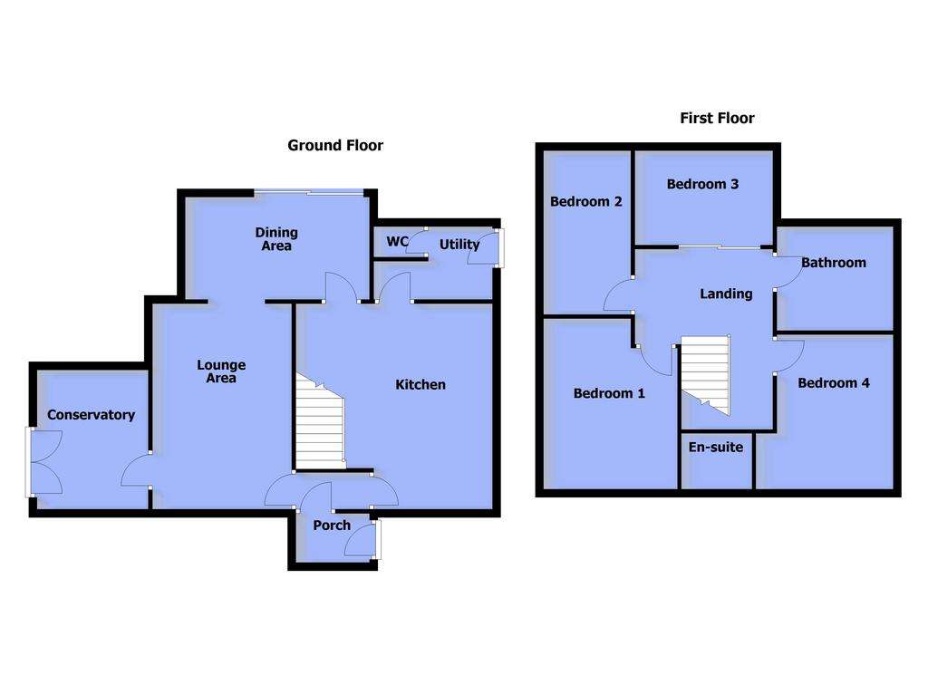 4 bedroom detached house for sale - floorplan