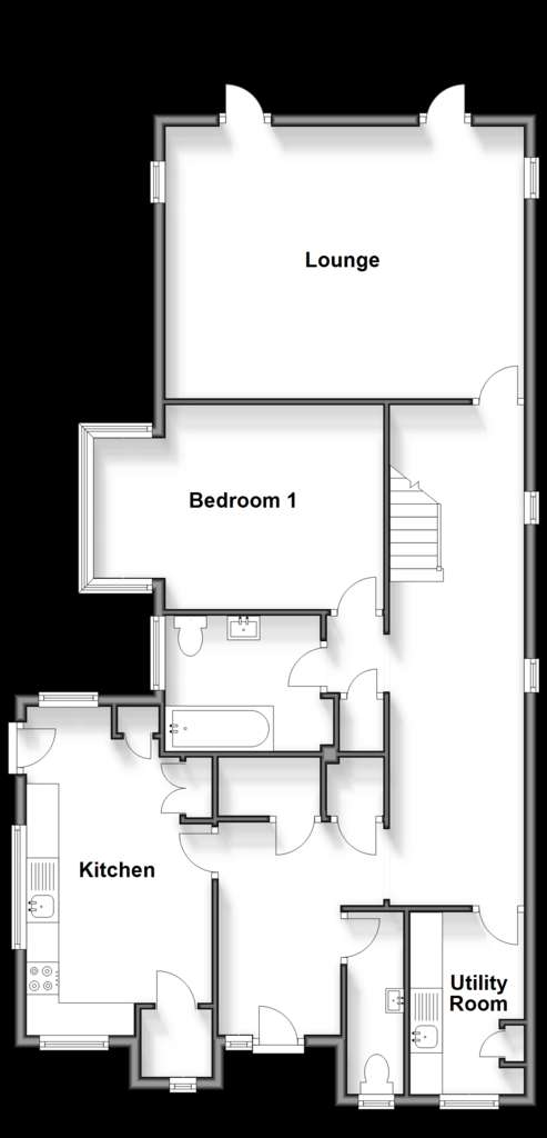 4 bedroom detached house for sale - floorplan