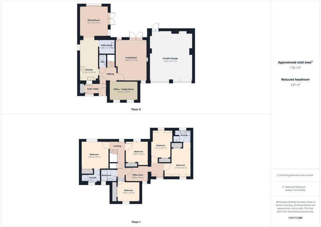 5 bedroom detached house for sale - floorplan