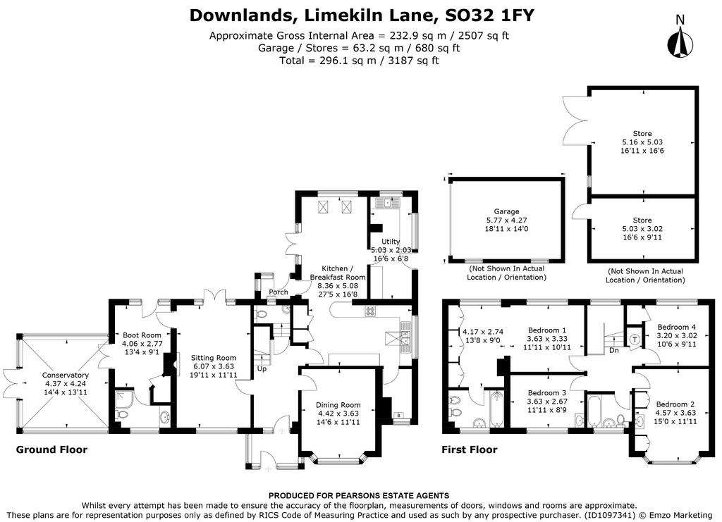 4 bedroom detached house for sale - floorplan