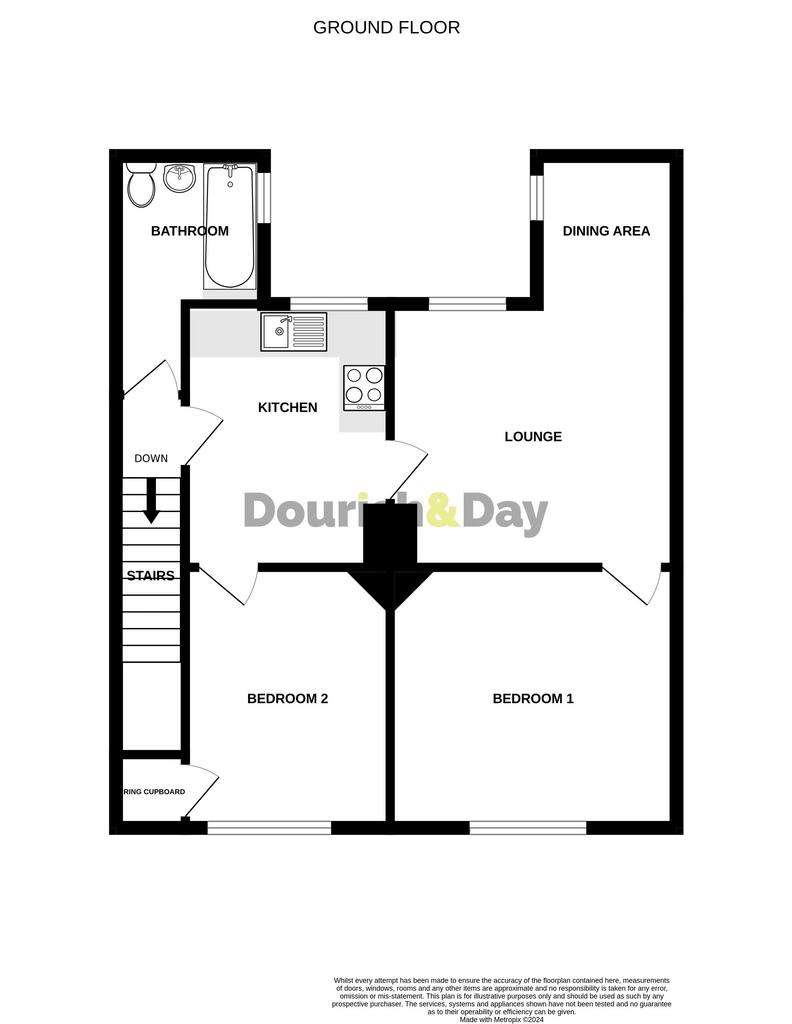 2 bedroom flat for sale - floorplan