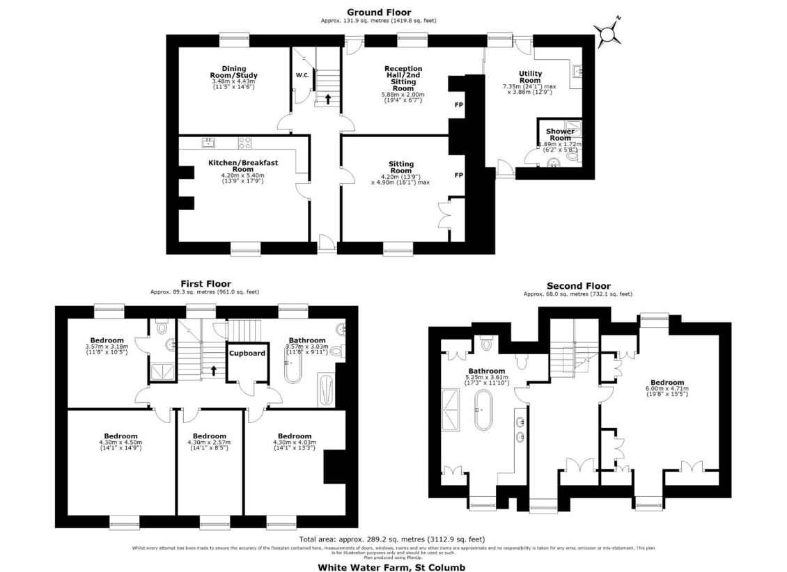 5 bedroom detached house for sale - floorplan