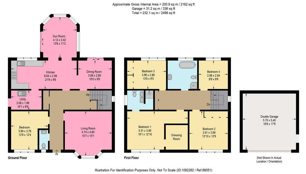 5 bedroom detached house for sale - floorplan