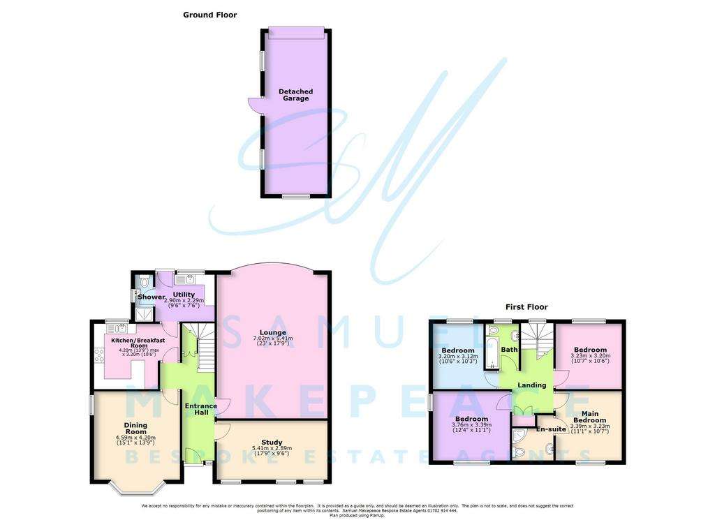 4 bedroom detached house for sale - floorplan