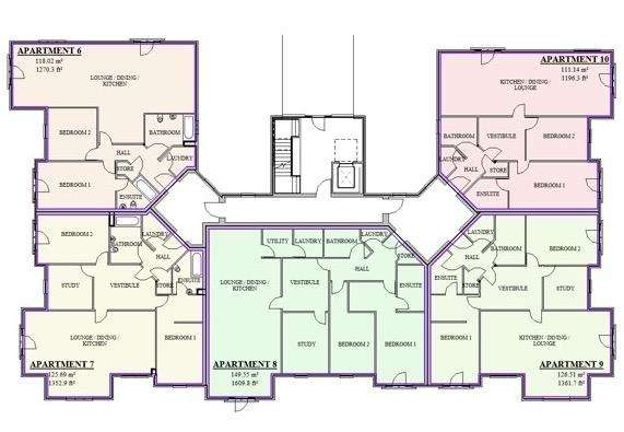 2 bedroom flat for sale - floorplan