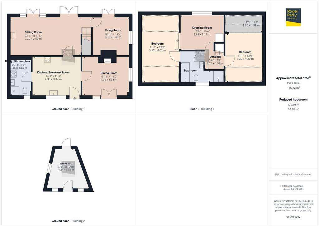 2 bedroom detached house for sale - floorplan