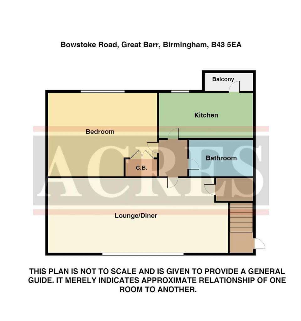 1 bedroom maisonette for sale - floorplan